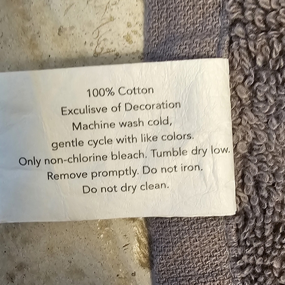 Gather Together Decorative Towels - Orange and Gray - Picture 9 of 13